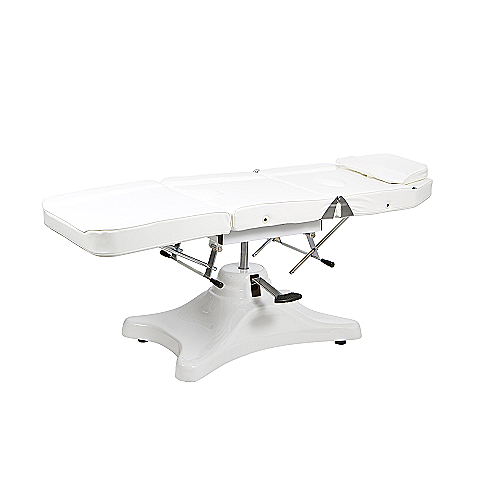 Kozmetički stol EDIP – profesionalni hidraulični kozmetički stol s PU presvlakom i uklonjivim naslonima