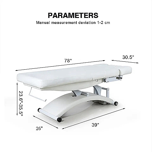 profesionalni masažni stol s 3 motora i PU presvlakom
