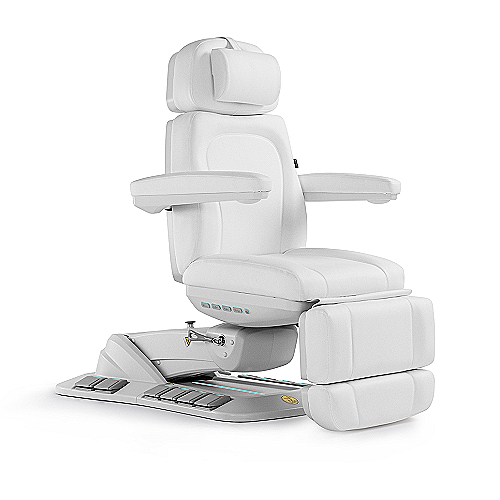 Kozmetički stol Queen+ – luksuzni profesionalni električni kozmetički stol s PU eko-kožom