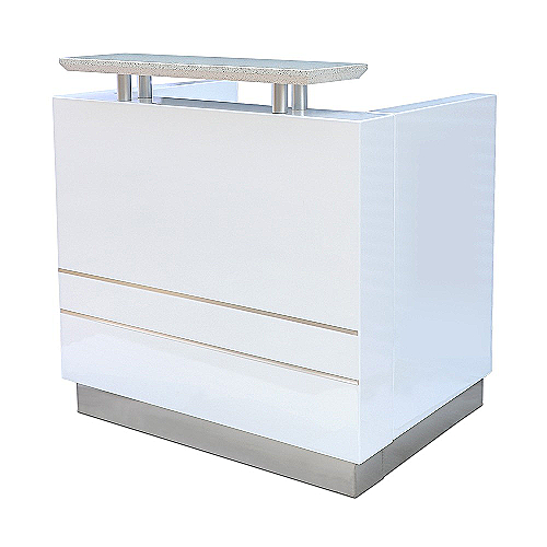 Prijemni pult Gloss II za salon