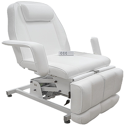 Električna pedikerska stolica HIX s trostrukom motorizacijom za profesionalne salone