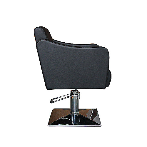 Frizerska stolica Bologna s hidrauličkom bazom i PU kožnom presvlakom