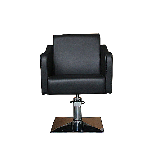 Frizerska stolica Bologna s hidrauličkom bazom i PU kožnom presvlakom