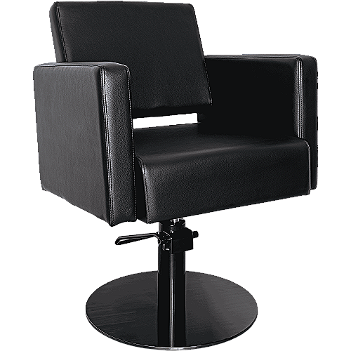 Frizerska stolica Roma s hidrauličkom bazom i PU eko kožnom presvlakom