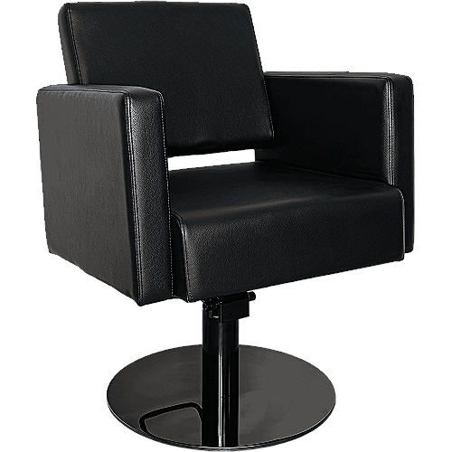 Frizerska stolica Roma s hidrauličkom bazom i PU eko kožnom presvlakom