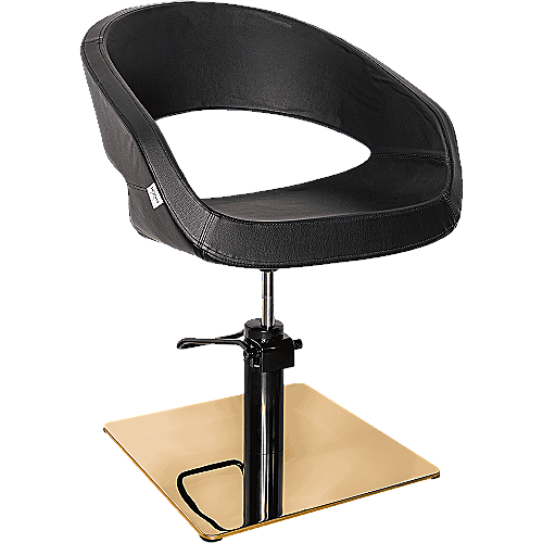 Frizerska stolica Verona s hidrauličkom bazom i PU kožom