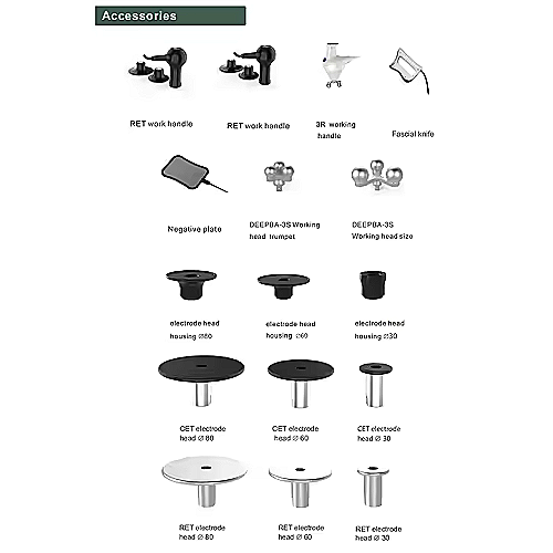 Delux Deep profesionalni TECAR RF uređaj za oblikovanje tijela i lifting kože