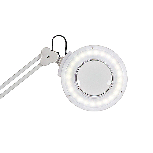 Samostojeća kozmetička LED lupa ELEKTRA+ s 3x povećanjem i stalkom