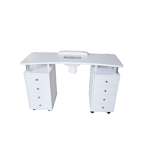 profesionalni bijeli manikura stol