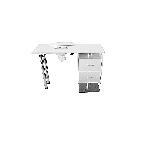 Stol za manikuru HAX – kompaktni profesionalni manikura stol s ventilacijom i ladicama