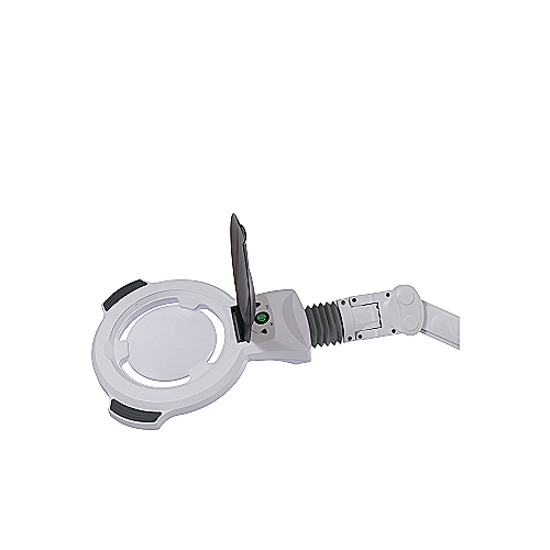 Stolna kozmetička LED lupa ERNANI s fleksibilnom rukom i 5x povećanjem