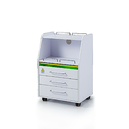 Drvena UV TROLLEY kolica s ladicom za sterilizaciju instrumenata