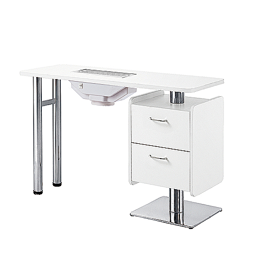 Stol za manikuru HAX – kompaktni profesionalni manikura stol s ventilacijom i ladicama