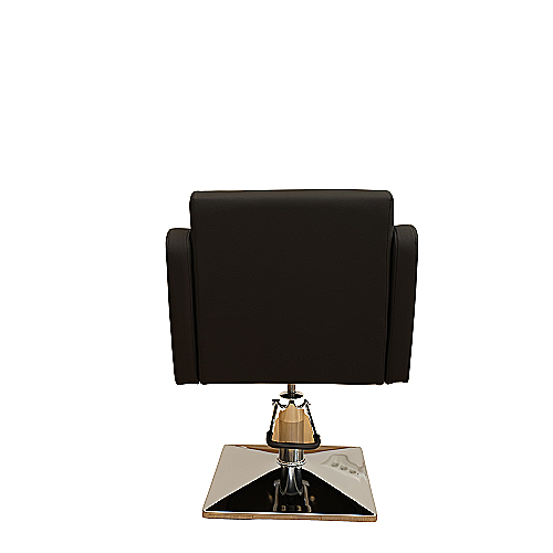 Frizerska stolica Bologna s hidrauličkom bazom i PU kožnom presvlakom